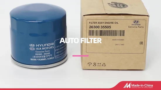High Quality Auto Engine Oil Filter 26300