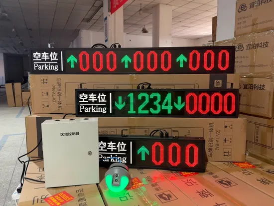 2025 24V 150m Ultrasonic Sensor Car Parking Guidance System 